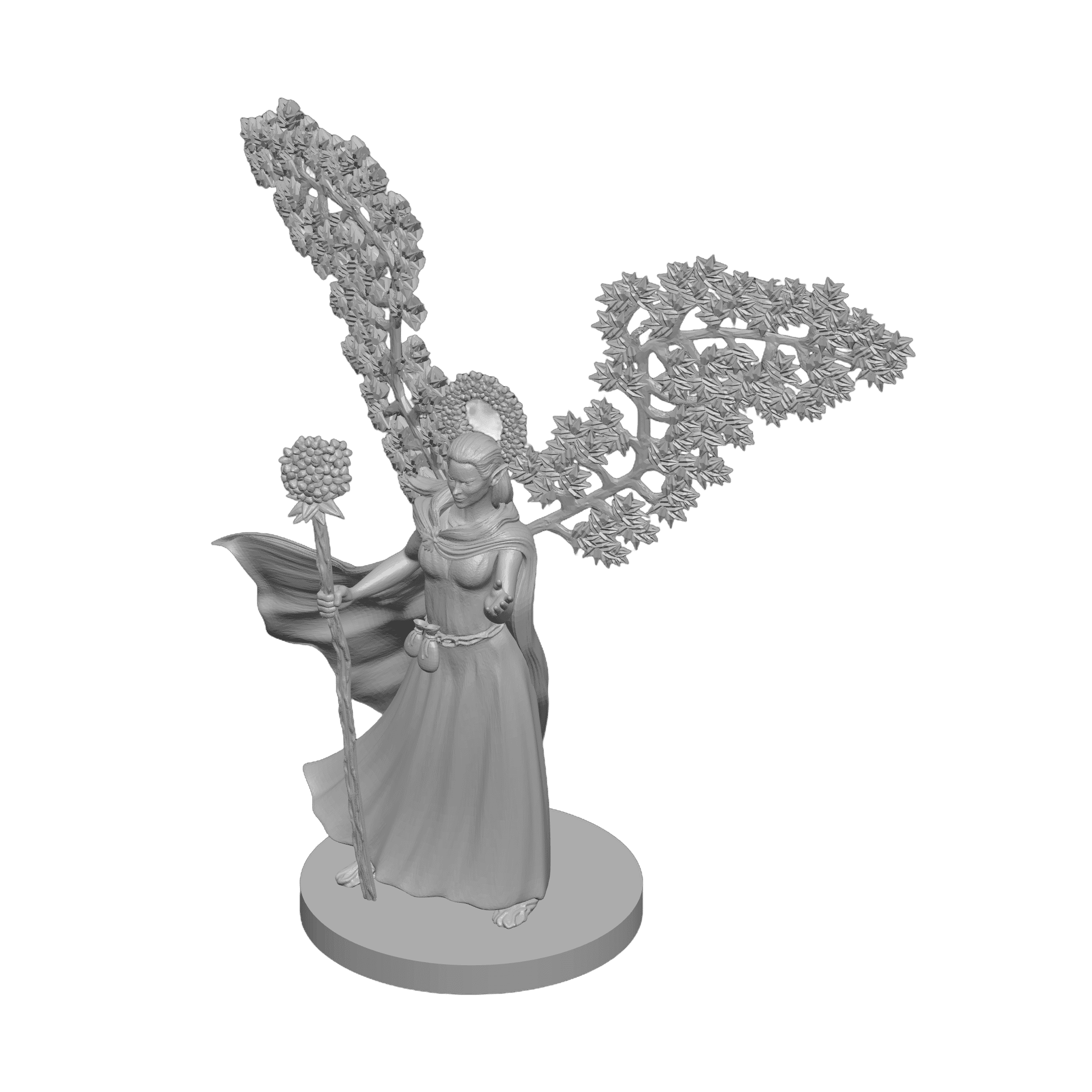 Aasimar Female Druid 2