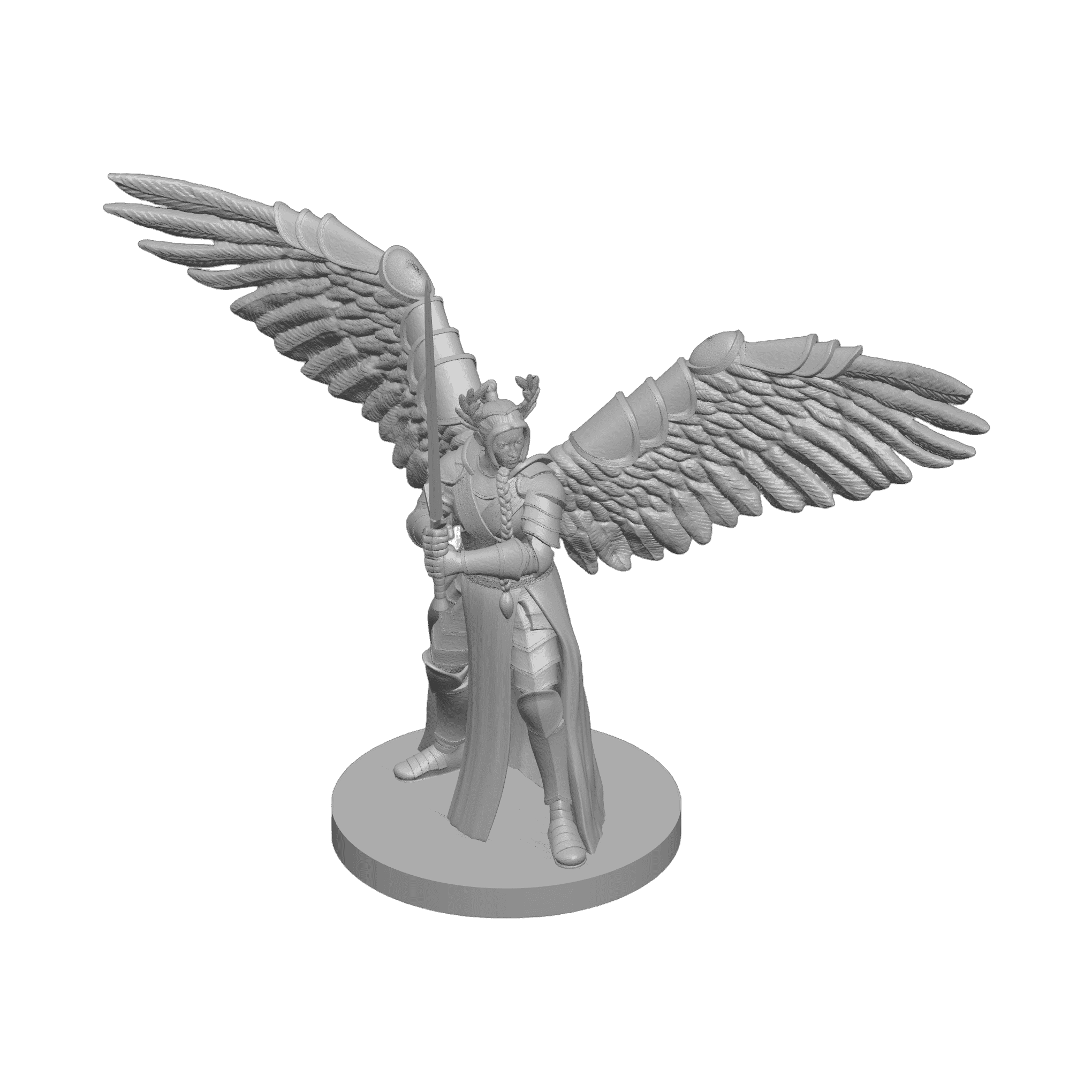 Aasimar Female Paladin 2