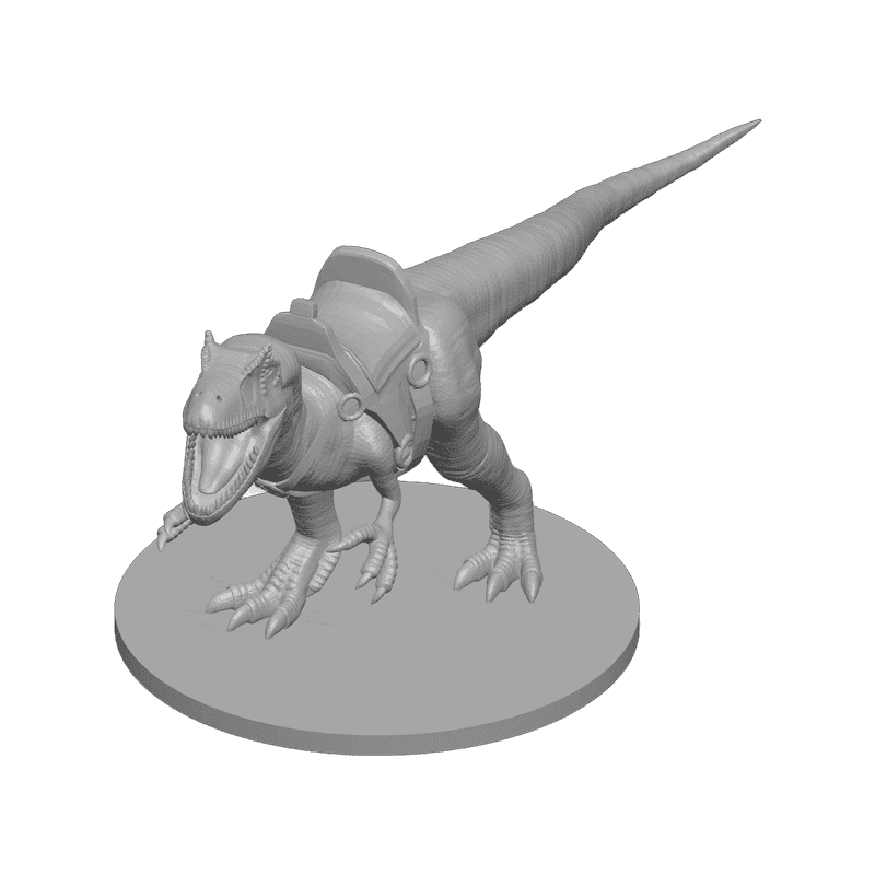 Allosaurus Updated Mount