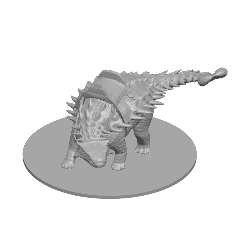 Ankylosaurus Updated Mount