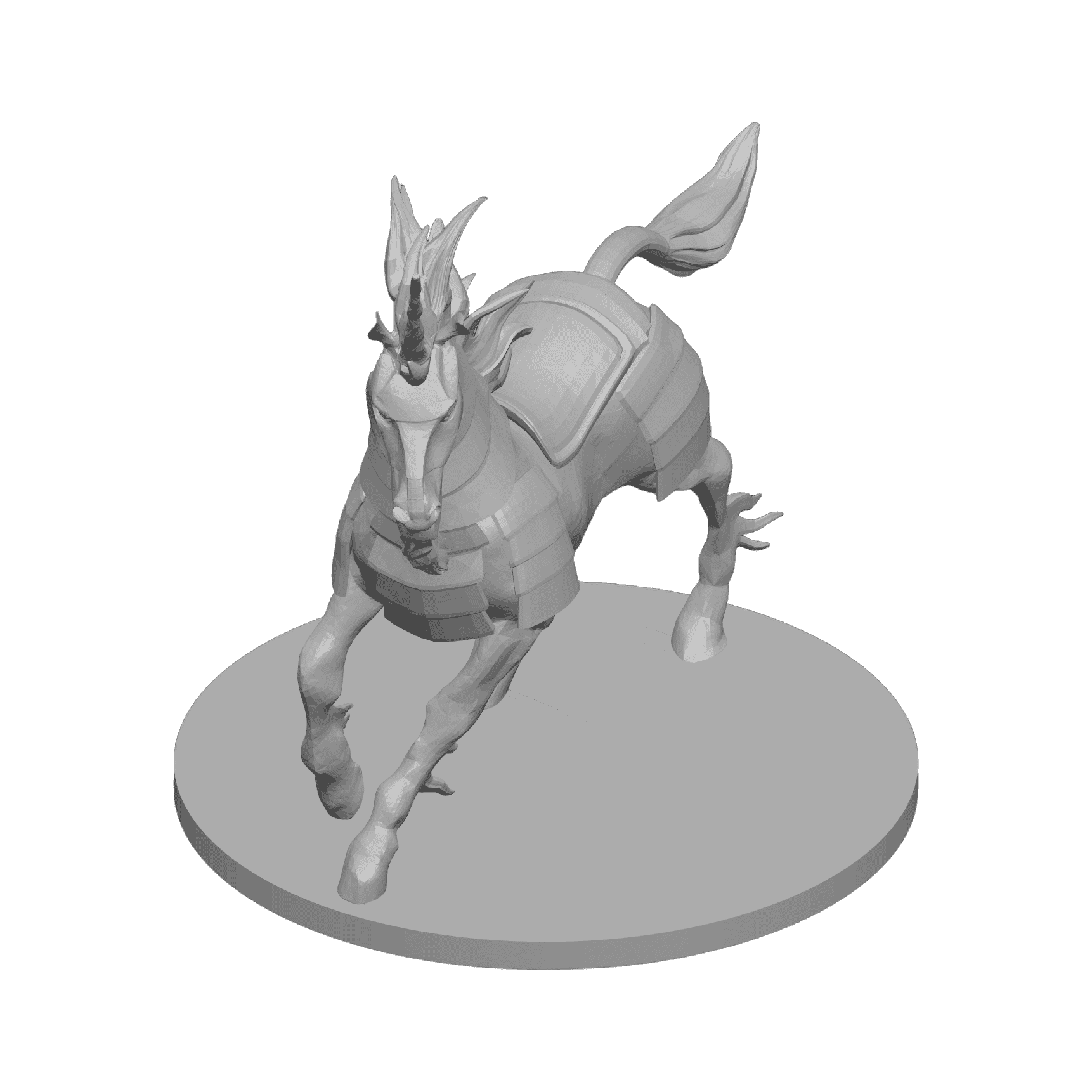 Armored Unicorn Mount