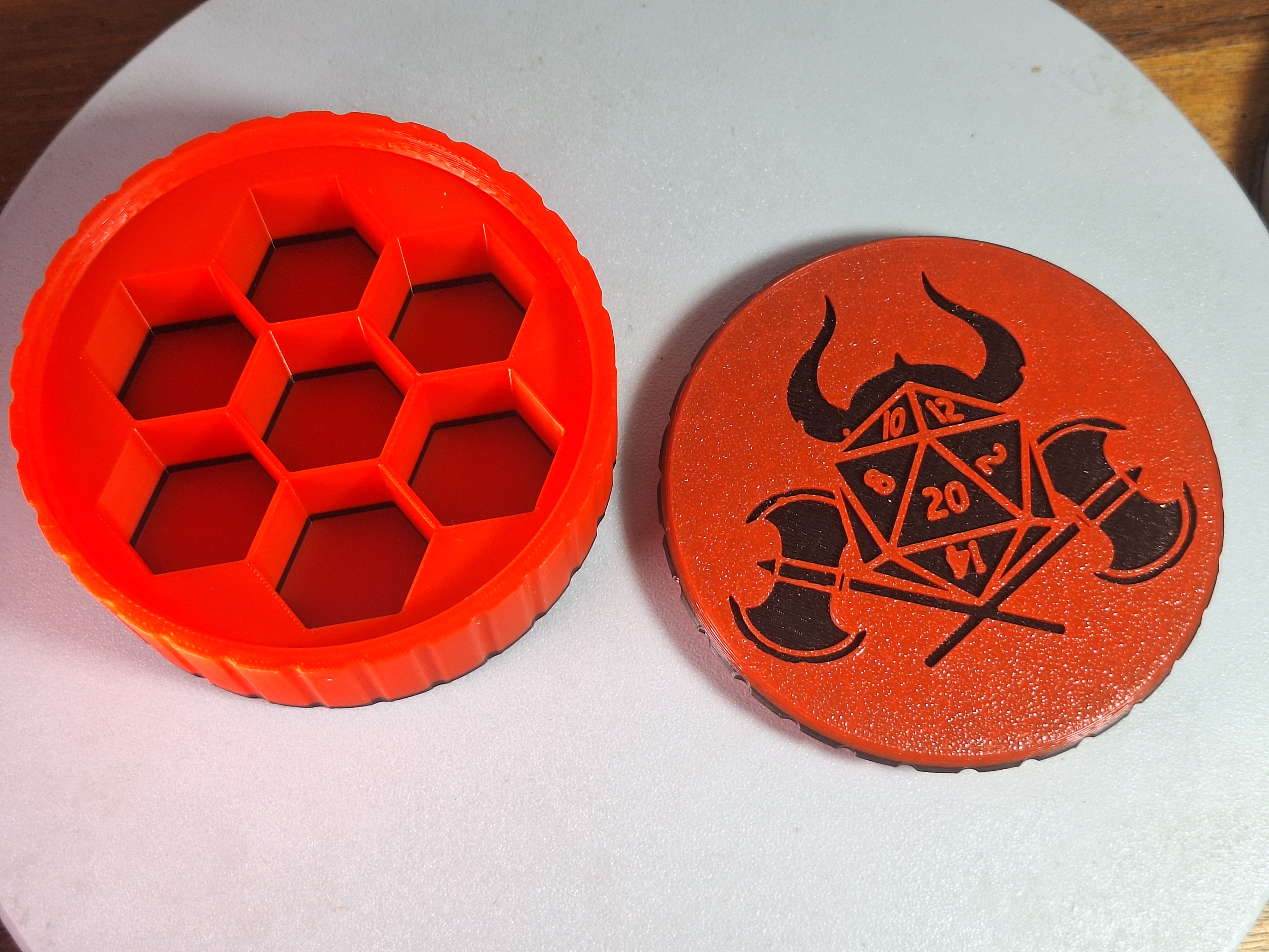 Caja de Dados Bárbaro