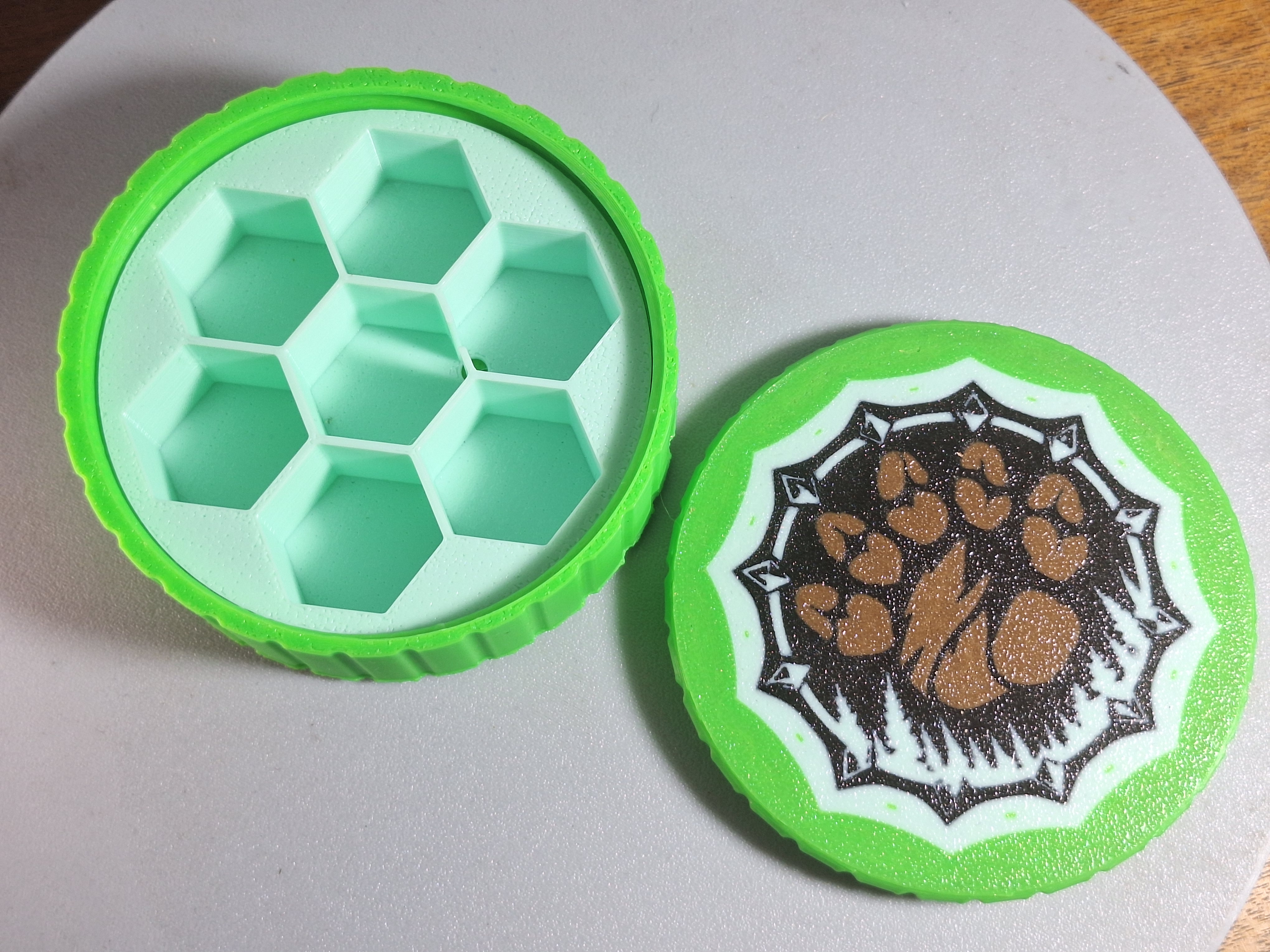 Caja de Dados Druida